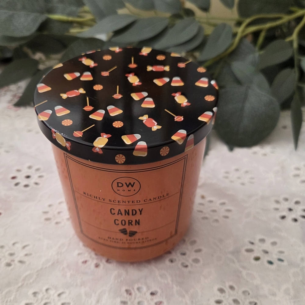 DW Home Candy Corn Scented Candle - Orange